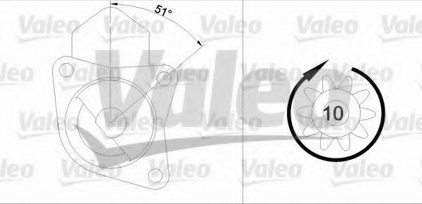 VALEO 455935 Стартер