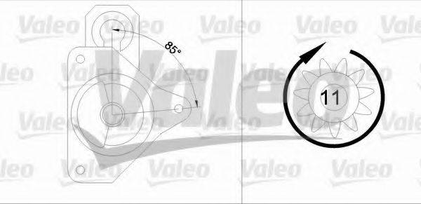 VALEO 458176 Стартер