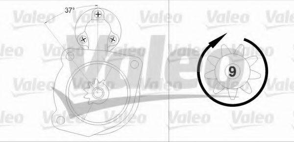 VALEO 458212 Стартер