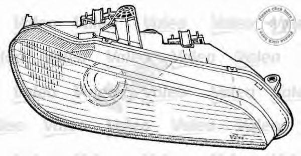 VALEO 087515 Основна фара