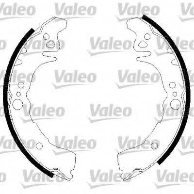 VALEO 564002 Комплект гальмівних колодок