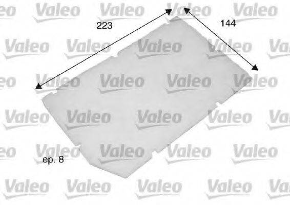 VALEO 698797 Фільтр, повітря у внутрішньому просторі