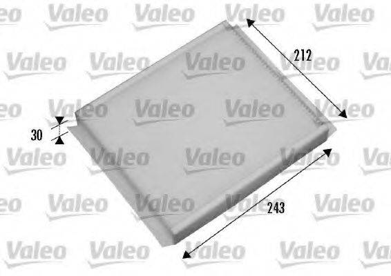 VALEO 698876 Фільтр, повітря у внутрішньому просторі