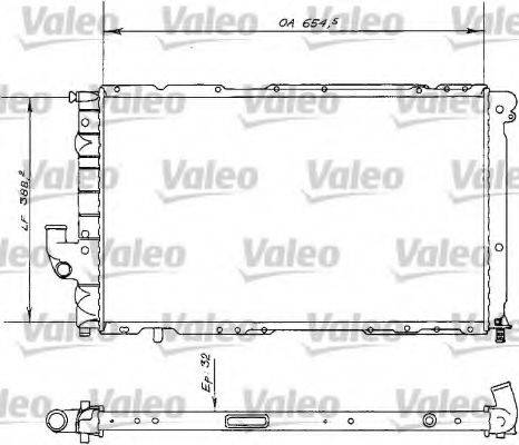 VALEO 810989 Радіатор, охолодження двигуна