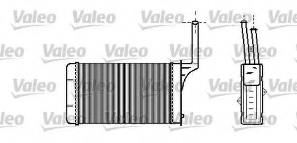 VALEO 812114 Теплообмінник, опалення салону