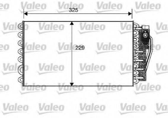 VALEO 817196 Випарник, кондиціонер