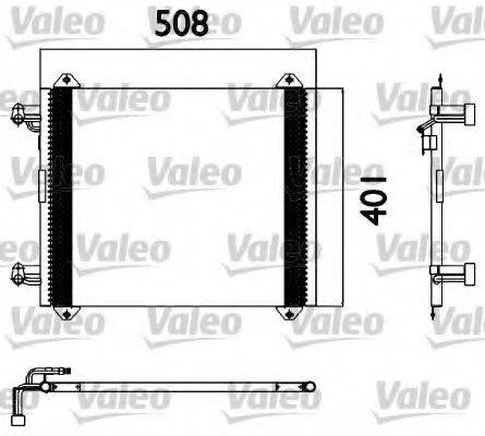 VALEO 817570 Конденсатор, кондиціонер