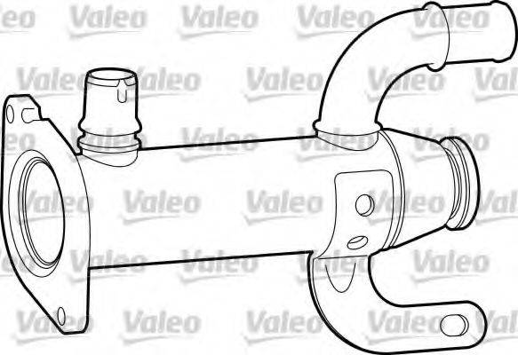 VALEO 817753 Радіатор, рециркуляція ОГ