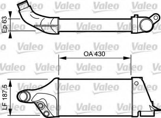 VALEO 817762 Інтеркулер