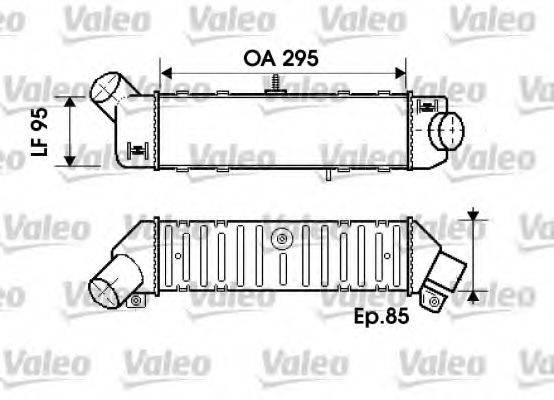 VALEO 817767 Інтеркулер