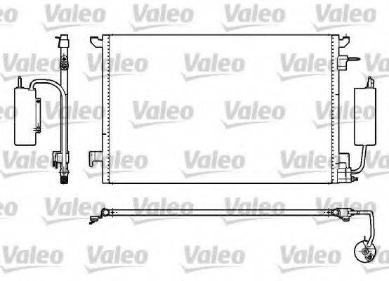 VALEO 817852 Конденсатор, кондиціонер