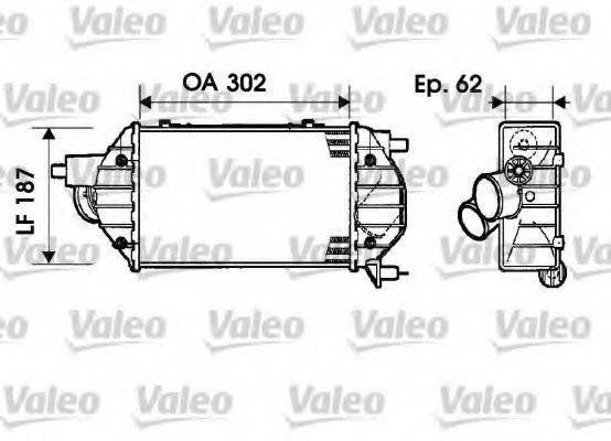 VALEO 817900 Інтеркулер