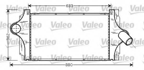 VALEO 817925 Інтеркулер