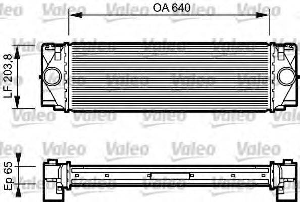 VALEO 817994 Інтеркулер