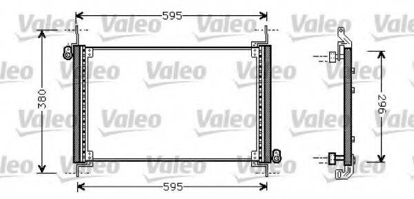 VALEO 818019 Конденсатор, кондиціонер