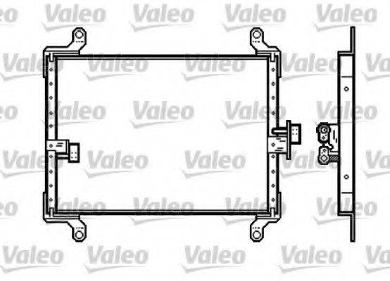 VALEO 818191 Конденсатор, кондиціонер