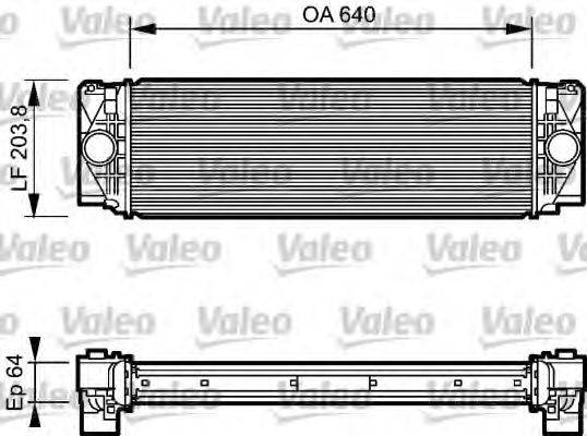 VALEO 818732 Інтеркулер