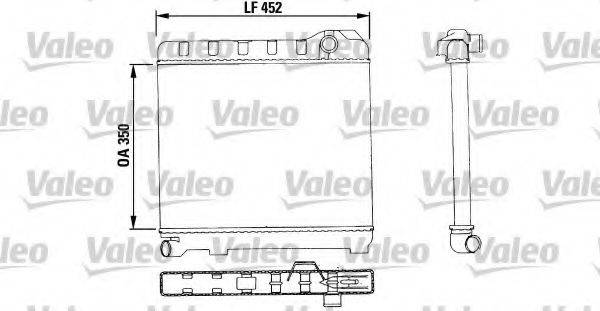 VALEO 883684 Радіатор, охолодження двигуна