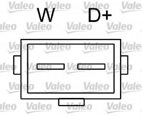 VALEO 437614 Генератор