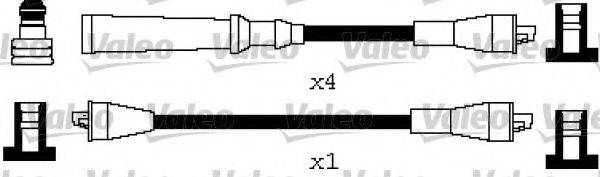 VALEO 346642 Комплект дротів запалювання