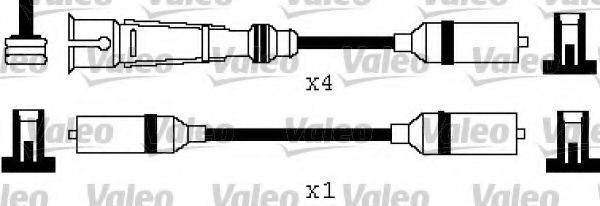 VALEO 346464 Комплект дротів запалювання