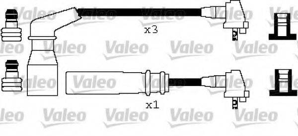 VALEO 346263 Комплект дротів запалювання