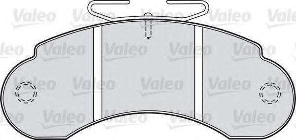 VALEO 540441 Комплект гальмівних колодок, дискове гальмо