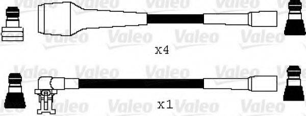 VALEO 346052 Комплект дротів запалювання