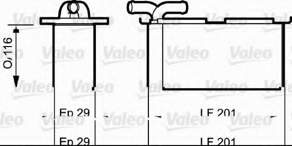 VALEO 818838 Інтеркулер