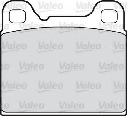 VALEO 540022 Комплект гальмівних колодок, дискове гальмо