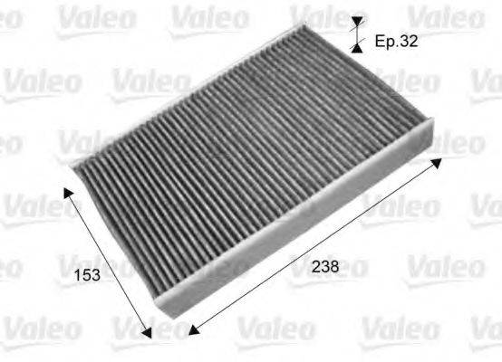 VALEO 715722 Фільтр, повітря у внутрішньому просторі