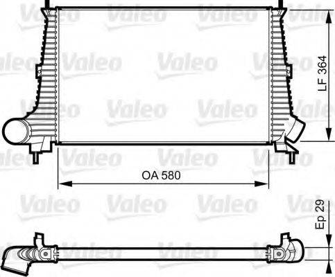 VALEO 817276 Інтеркулер