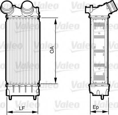 VALEO 818226 Інтеркулер