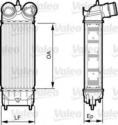 VALEO 818227 Інтеркулер