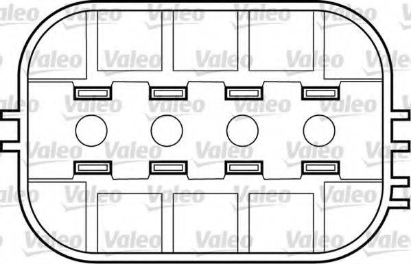 VALEO 850118 Підйомний пристрій для вікон