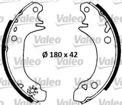 VALEO 562030 Комплект гальмівних колодок