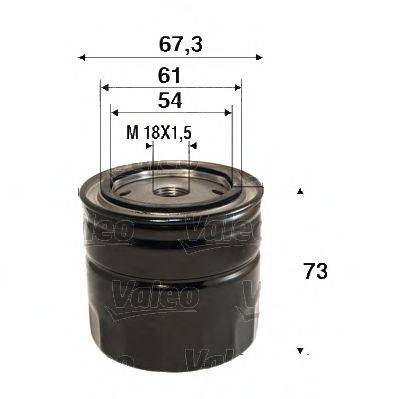 VALEO 586123 Масляний фільтр