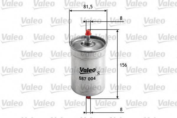 VALEO 587004 Паливний фільтр