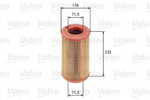 VALEO 585622 Повітряний фільтр