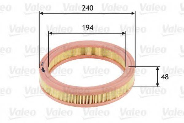 VALEO 585691 Повітряний фільтр