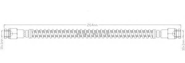 REMKAFLEX 2809 Гальмівний шланг