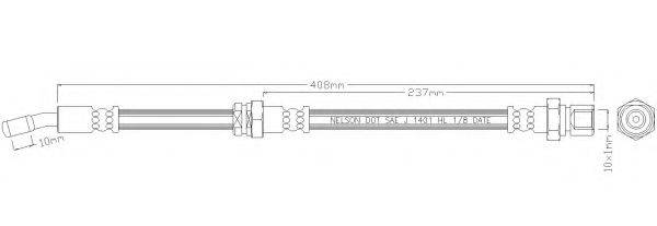 REMKAFLEX 5102 Гальмівний шланг