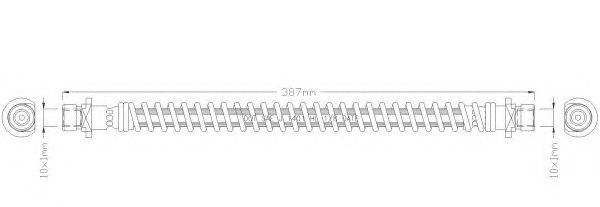 REMKAFLEX 5927 Гальмівний шланг