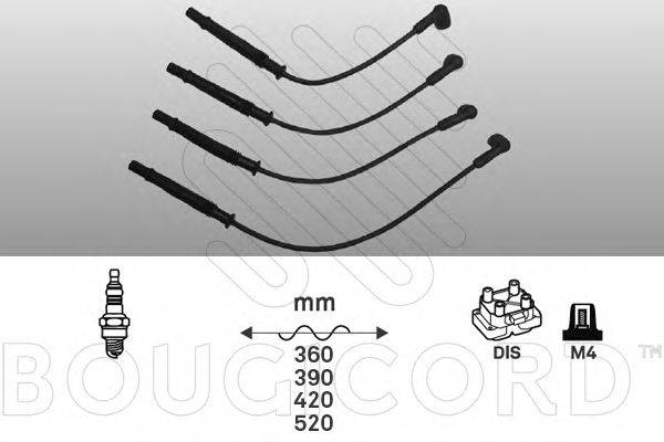 BOUGICORD 1444 Комплект дротів запалювання