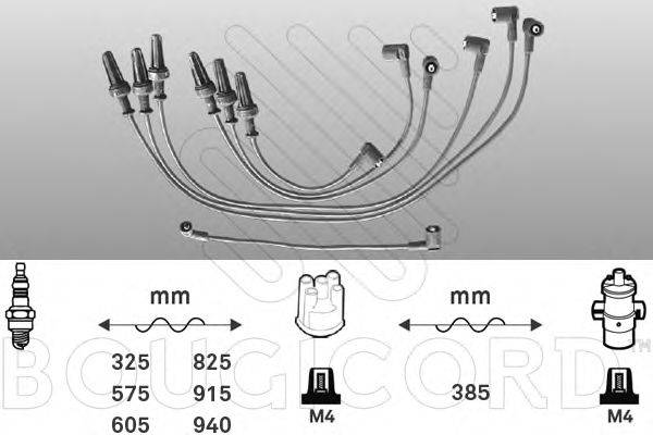BOUGICORD 4319 Комплект дротів запалювання