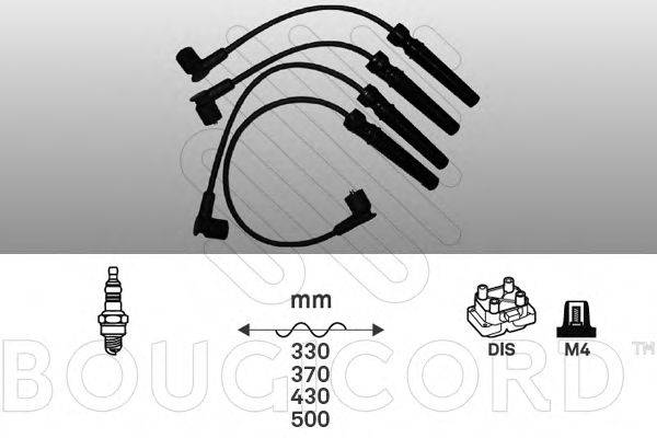 BOUGICORD 7216 Комплект дротів запалювання