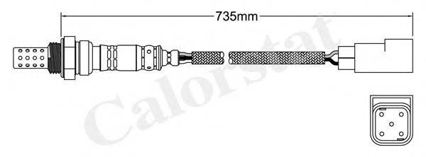 CALORSTAT BY VERNET LS140027 Лямбда-зонд