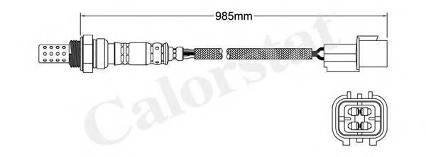 CALORSTAT BY VERNET LS140286 Лямбда-зонд