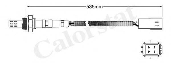 CALORSTAT BY VERNET LS140486 Лямбда-зонд