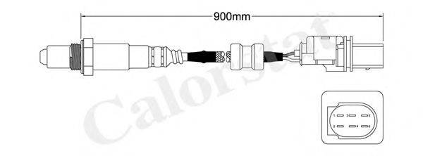 CALORSTAT BY VERNET LS150053 Лямбда-зонд